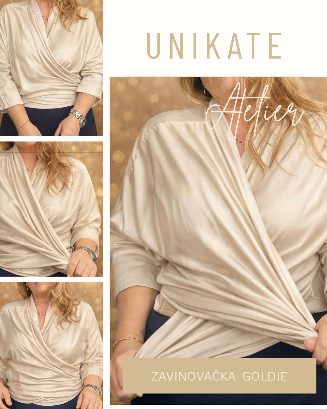 Elegantný outfit UNIKATE ATELIER