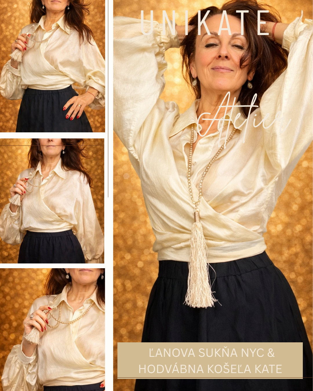 Tuniky a vrstvenie UNIKATE ATELIER