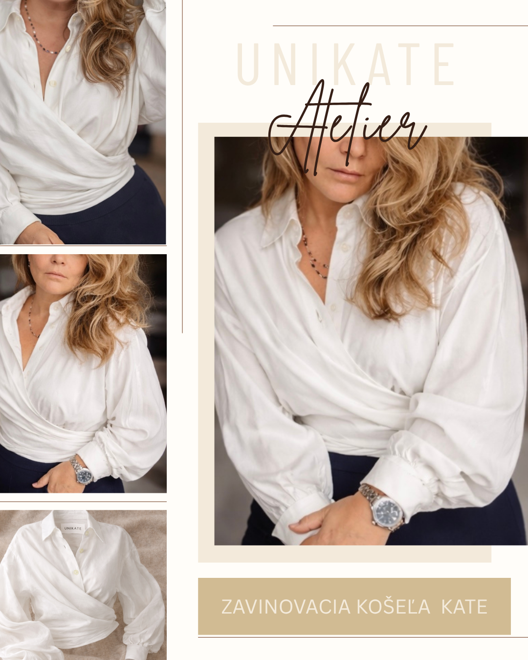 Elegantný módny vizuál UNIKATE ATELIER